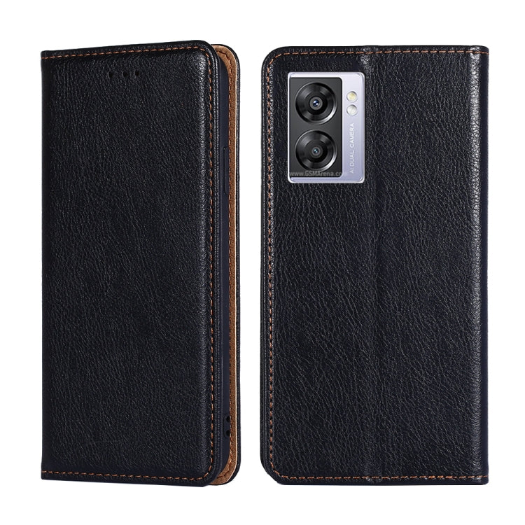 Custodia per telefono in pelle magnetica tinta unita lucida olio, For OPPO A57s 4G / A57e 4G, For OPPO K10 5G Global, For vivo Y52t