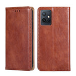 Custodia per telefono in pelle magnetica tinta unita lucida olio, For OPPO A57s 4G / A57e 4G, For OPPO K10 5G Global, For vivo Y52t