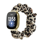Cinturino universale in tessuto con anello per capelli, For Fitbit Versa 4 / Sense 2