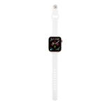 Cinturino da polso di ricambio in silicone sottile, For Apple Watch 5/4 44mm & 3/2/1 42mm