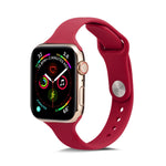 Cinturino in silicone sottile per Apple Watch 42/44mm