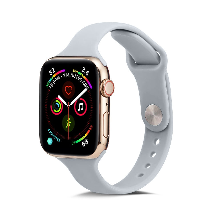Cinturino in silicone sottile per Apple Watch 42/44mm