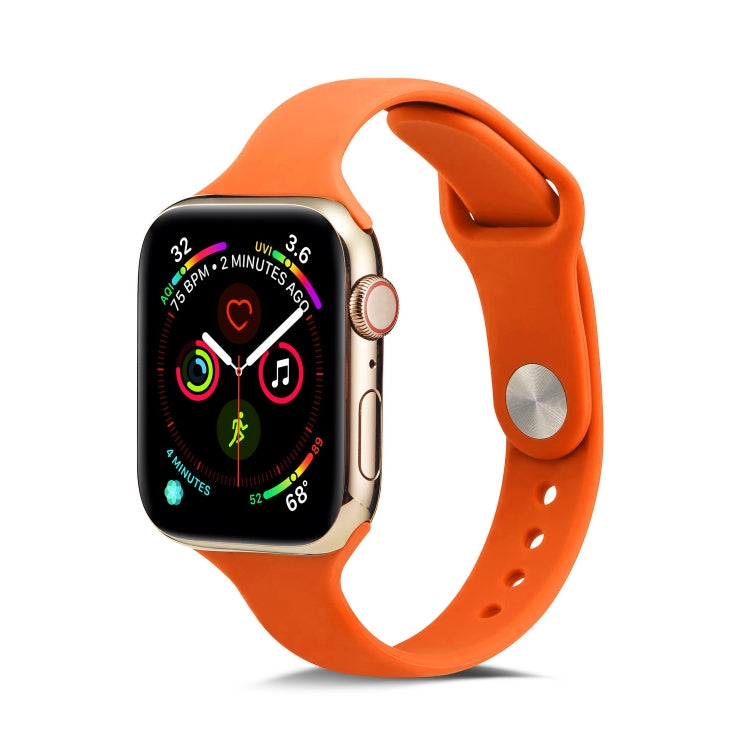 Cinturino in silicone sottile per Apple Watch 42/44mm