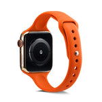Cinturino in silicone sottile per Apple Watch 42/44mm
