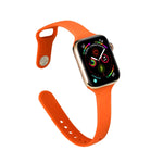 Cinturino in silicone sottile per Apple Watch 42/44mm