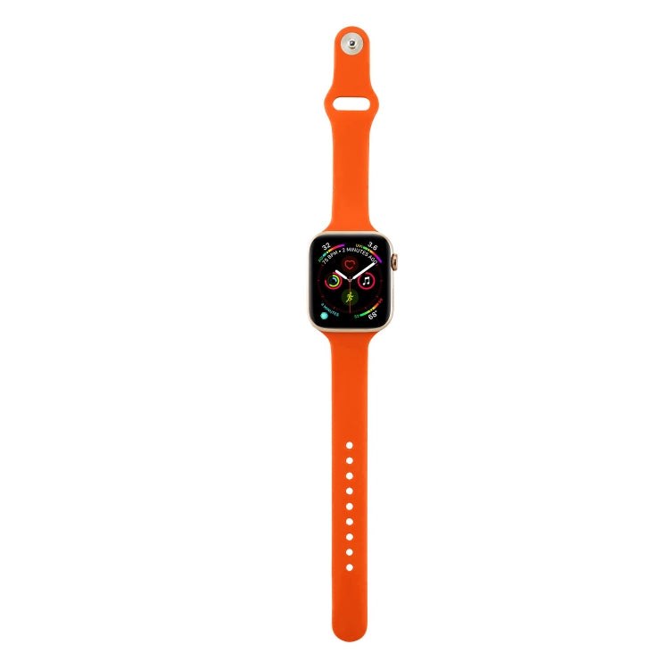 Cinturino in silicone sottile per Apple Watch 42/44mm