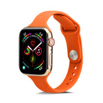 Cinturino in silicone sottile per Apple Watch 42/44mm