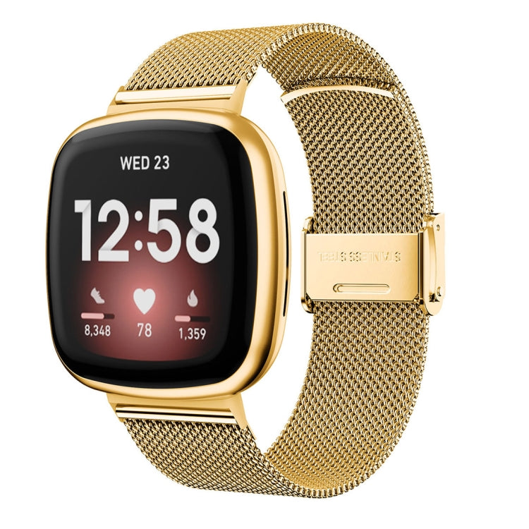 Cinturino per orologio con fibbia in metallo universale in acciaio inossidabile, For Fitbit Versa 4 / Sense 2