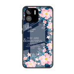 Custodia per telefono in vetro verniciato colorato, For Xiaomi Civi 2, For Xiaomi Redmi A1 4G