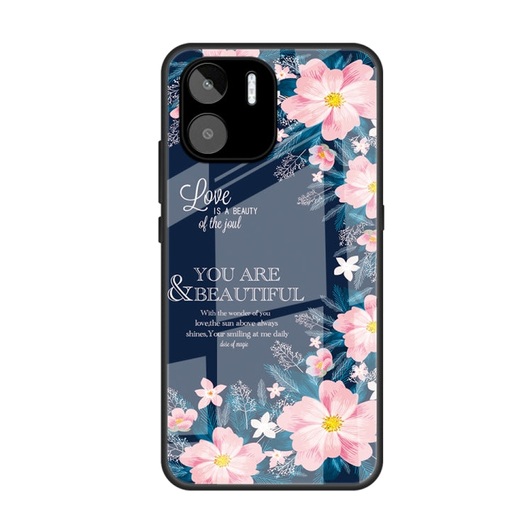 Custodia per telefono in vetro verniciato colorato, For Xiaomi Civi 2, For Xiaomi Redmi A1 4G