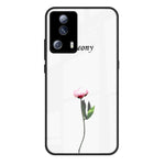 Custodia per telefono in vetro verniciato colorato, For Xiaomi Civi 2, For Xiaomi Redmi A1 4G