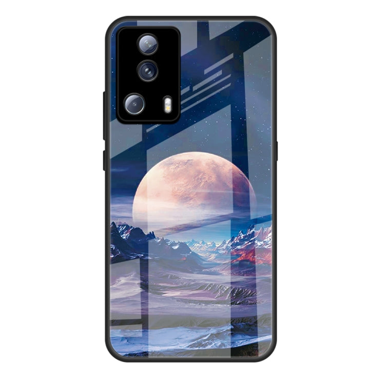 Custodia per telefono in vetro verniciato colorato, For Xiaomi Civi 2, For Xiaomi Redmi A1 4G
