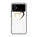 Custodia per telefono in vetro verniciato colorato, For Xiaomi Poco M4
