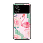 Custodia per telefono in vetro verniciato colorato, For Xiaomi Poco M4
