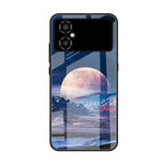Custodia per telefono in vetro verniciato colorato, For Xiaomi Poco M4