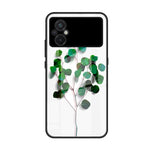 Custodia per telefono in vetro verniciato colorato, For Xiaomi Poco M5