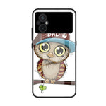Custodia per telefono in vetro verniciato colorato, For Xiaomi Poco M5