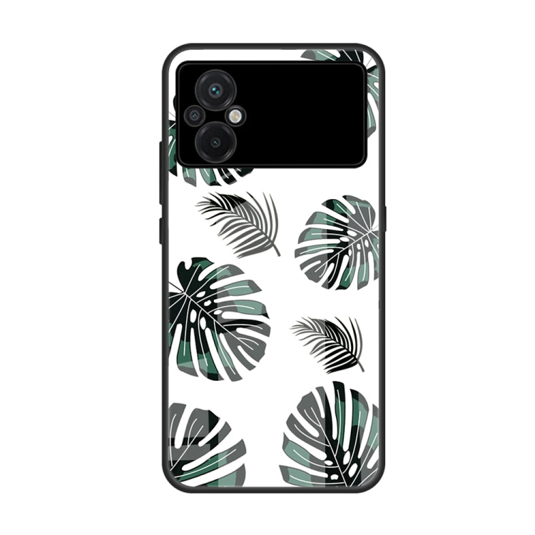 Custodia per telefono in vetro verniciato colorato, For Xiaomi Poco M5