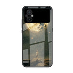Custodia per telefono in vetro verniciato colorato, For Xiaomi Poco M5