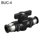 Valvola Manuale LAIZE Raccordo Pneumatico Raccordo Rapido, BUC-4, BUC-6, BUC-8, BUC-10, BUC-12, HVFF-4, HVFF-6, HVFF-8, HVFF-10, HVFF-12