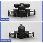 Valvola Manuale LAIZE Raccordo Pneumatico Raccordo Rapido, BUC-4, BUC-6, BUC-8, BUC-10, BUC-12, HVFF-4, HVFF-6, HVFF-8, HVFF-10, HVFF-12