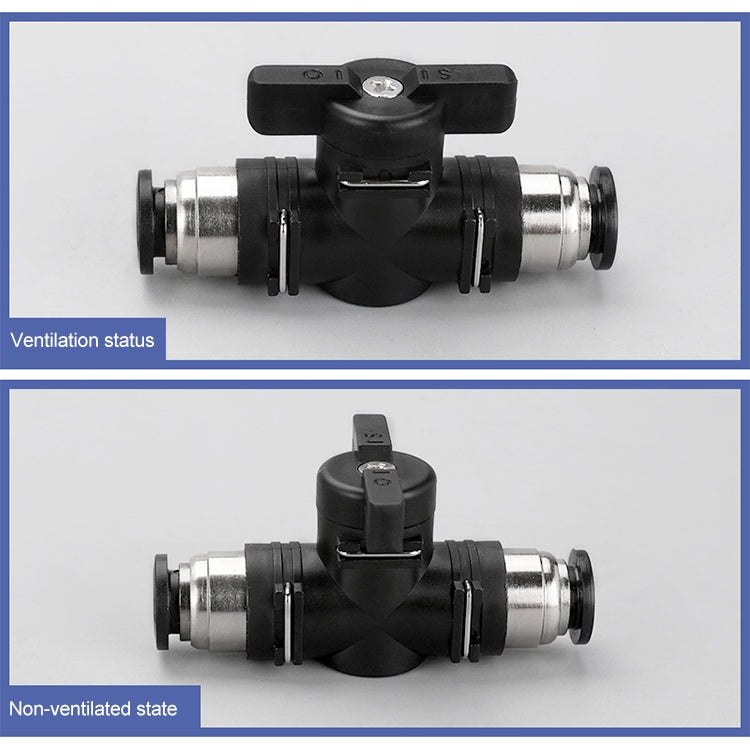 Valvola Manuale LAIZE Raccordo Pneumatico Raccordo Rapido, BUC-4, BUC-6, BUC-8, BUC-10, BUC-12, HVFF-4, HVFF-6, HVFF-8, HVFF-10, HVFF-12