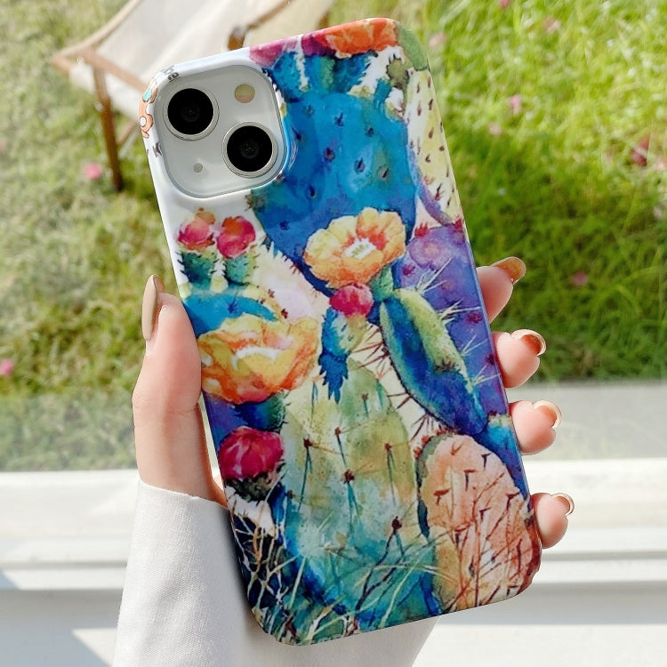 Cassa del telefono del PC del bastone dell'acqua di verniciatura, For iPhone 14, For iPhone 14 Plus, For iPhone 14 Pro