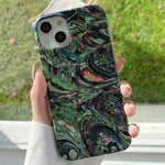 Cassa del telefono del PC del bastone dell'acqua di verniciatura, For iPhone 14 Pro Max, For iPhone 13, For iPhone 13 Pro