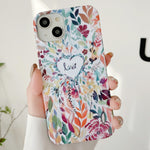 Cassa del telefono del PC del bastone dell'acqua di verniciatura, For iPhone 14 Pro Max, For iPhone 13, For iPhone 13 Pro