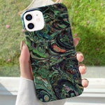 Cassa del telefono del PC del bastone dell'acqua di verniciatura, For iPhone 13 Pro Max, For iPhone 12, For iPhone 12 Pro