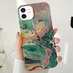 Cassa del telefono del PC del bastone dell'acqua di verniciatura, For iPhone 13 Pro Max, For iPhone 12, For iPhone 12 Pro
