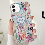 Cassa del telefono del PC del bastone dell'acqua di verniciatura, For iPhone 13 Pro Max, For iPhone 12, For iPhone 12 Pro