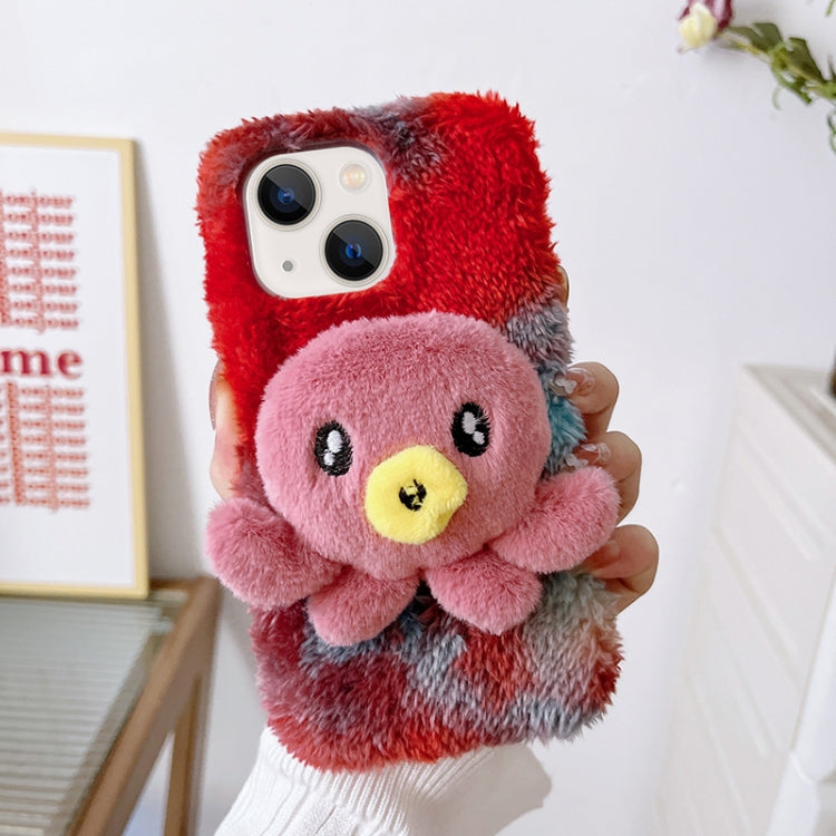 Custodia per telefono in TPU peluche di polpo, For iPhone 14, For iPhone 14 Plus, For iPhone 14 Pro, For iPhone 14 Pro Max, For iPhone 13, For iPhone 13 Pro, For iPhone 13 Pro Max, For iPhone 12, For iPhone 12 Pro, For iPhone 12 Pro Max, For iPhone 11 ...