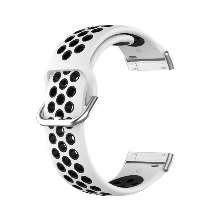 Cinturino in silicone bicolore, For Fitbit Versa 4 / Sense 2