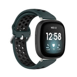 Cinturino in silicone bicolore, For Fitbit Versa 4 / Sense 2
