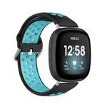 Cinturino in silicone bicolore, For Fitbit Versa 4 / Sense 2