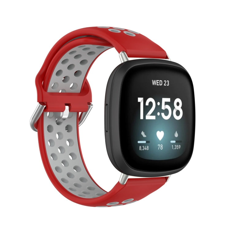 Cinturino in silicone bicolore, For Fitbit Versa 4 / Sense 2