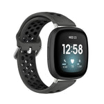 Cinturino in silicone bicolore, For Fitbit Versa 4 / Sense 2