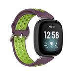 Cinturino in silicone bicolore, For Fitbit Versa 4 / Sense 2