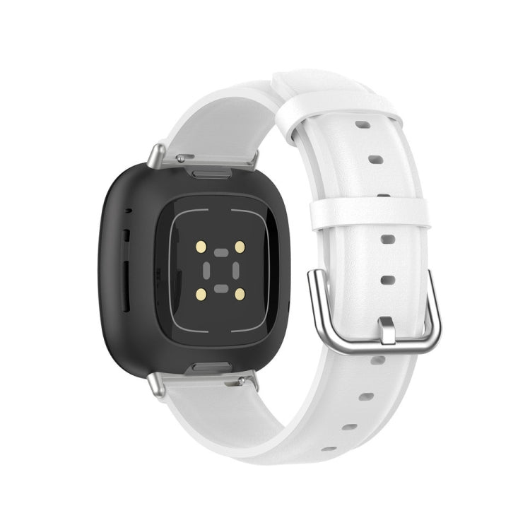 Cinturino in vera pelle, For Fitbit Versa 4 / Sense 2