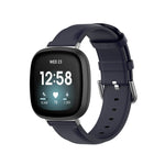Cinturino in vera pelle, For Fitbit Versa 4 / Sense 2