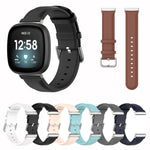 Cinturino in vera pelle, For Fitbit Versa 4 / Sense 2