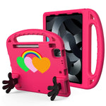 Custodia per tablet Love Small Palm Holder EVA, For iPad Air / Air 2 / 9.7 2017 / 9.7 2018, For iPad Air 2022/ 2020 10.9, For Lenovo Tab B10 10.1 2020, For Huawei MediaPad T5 10, For Lenovo Tab P10 TB-X706