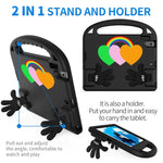 Custodia per tablet Love Small Palm Holder EVA, For Lenovo Tab M10 HD TB-X505F/N 10.1 inch, For Lenovo Tab M10 FHD TB-X605FC 10.1
