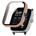 Custodia protettiva integrata per PC + vetro temperato, For Amazfit GTS4 Mini