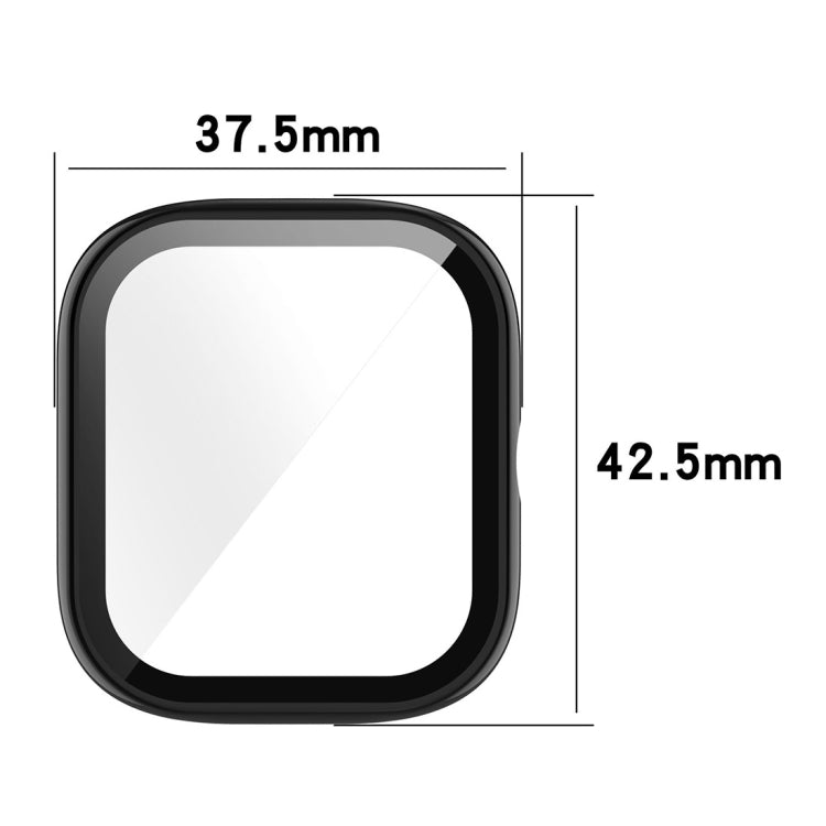 Custodia protettiva integrata per PC + vetro temperato, For Amazfit GTS4 Mini