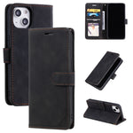Custodia per telefono in pelle con vibrazione orizzontale con spazzola antifurto Skin Feel, For iPhone 14, For iPhone 14 Plus, For iPhone 14 Pro, For iPhone 14 Pro Max