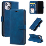 Custodia per telefono in pelle con vibrazione orizzontale con spazzola antifurto Skin Feel, For iPhone 14, For iPhone 14 Plus, For iPhone 14 Pro, For iPhone 14 Pro Max