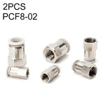 LAIZE 10pcs filettatura femmina diritto pneumatico connettore a montaggio rapido, PCF4-01 (10pcs), PCF4-02 (10pcs), PCF6-01 (10pcs), PCF6-02 (2pcs), PCF6-03 (2pcs), PCF6-04 (1pc), PCF8-01 (2pcs), PCF8-02 (2pcs), PCF8-03 (1pc), PCF8-04 (1pc)            ...