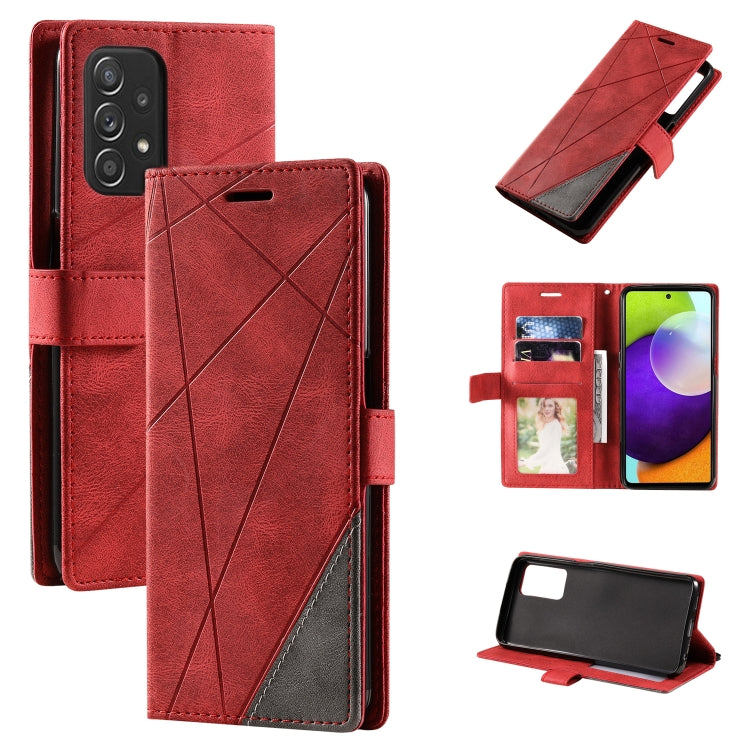 Custodia per telefono in pelle con giunture al tatto, For Samsung Galaxy A23 4G, For Realme C21Y, For Realme C31, For Realme C35